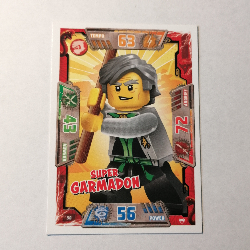 Lego Trading Card, Ninjago Game Series 2 [German] - 30 Super Garmadon / [No Color/Any Color]