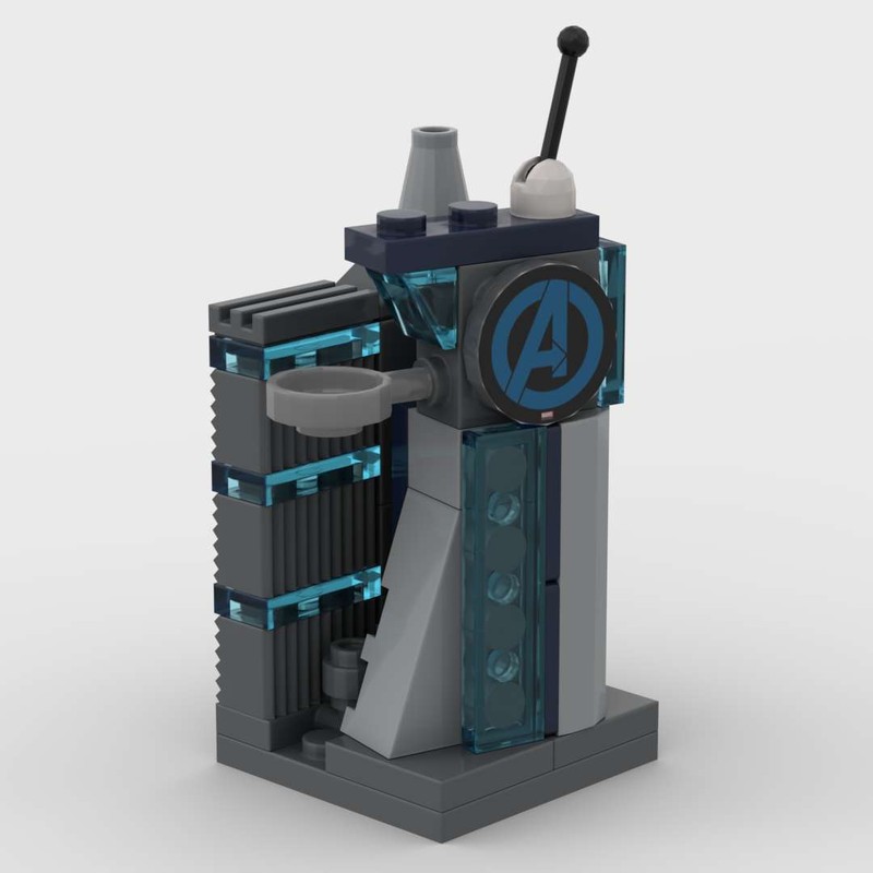 Lego Avengers tower diorama