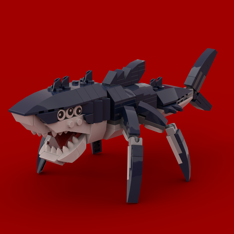 Lego Chainsaw Man: Beam The Shark Devil