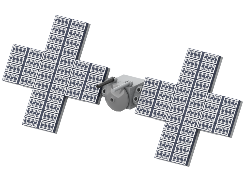 Lego Psyche (1:110 scale - as Saturn V)