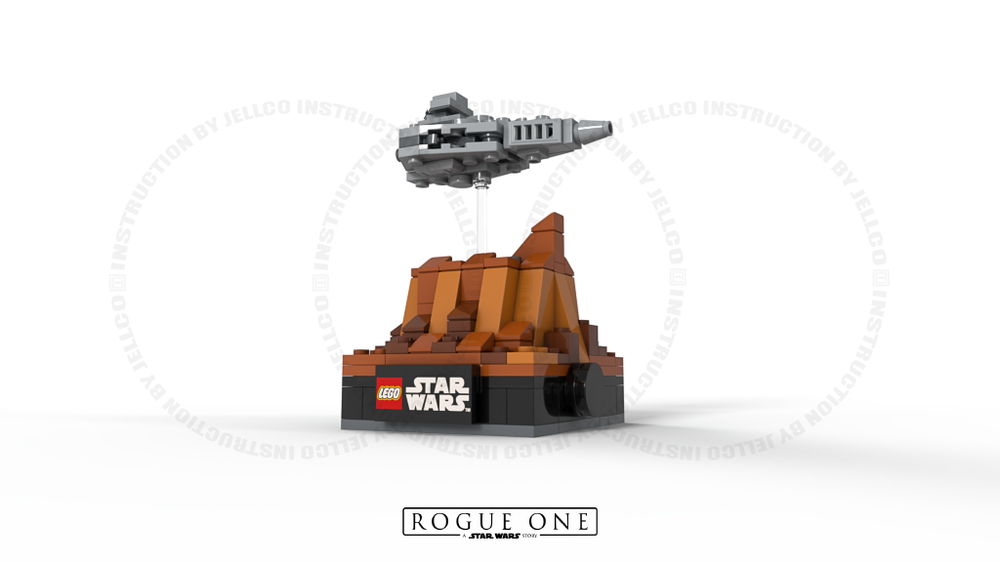 Lego Nano Size JEDHA City Desktop Version : Rogue One