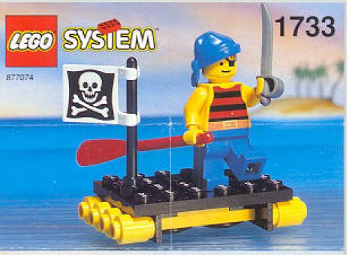 Lego Shipwrecked Pirate