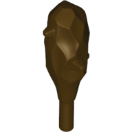 Lego Weapon Club Small, Spikes (Caveman) / Dark Brown