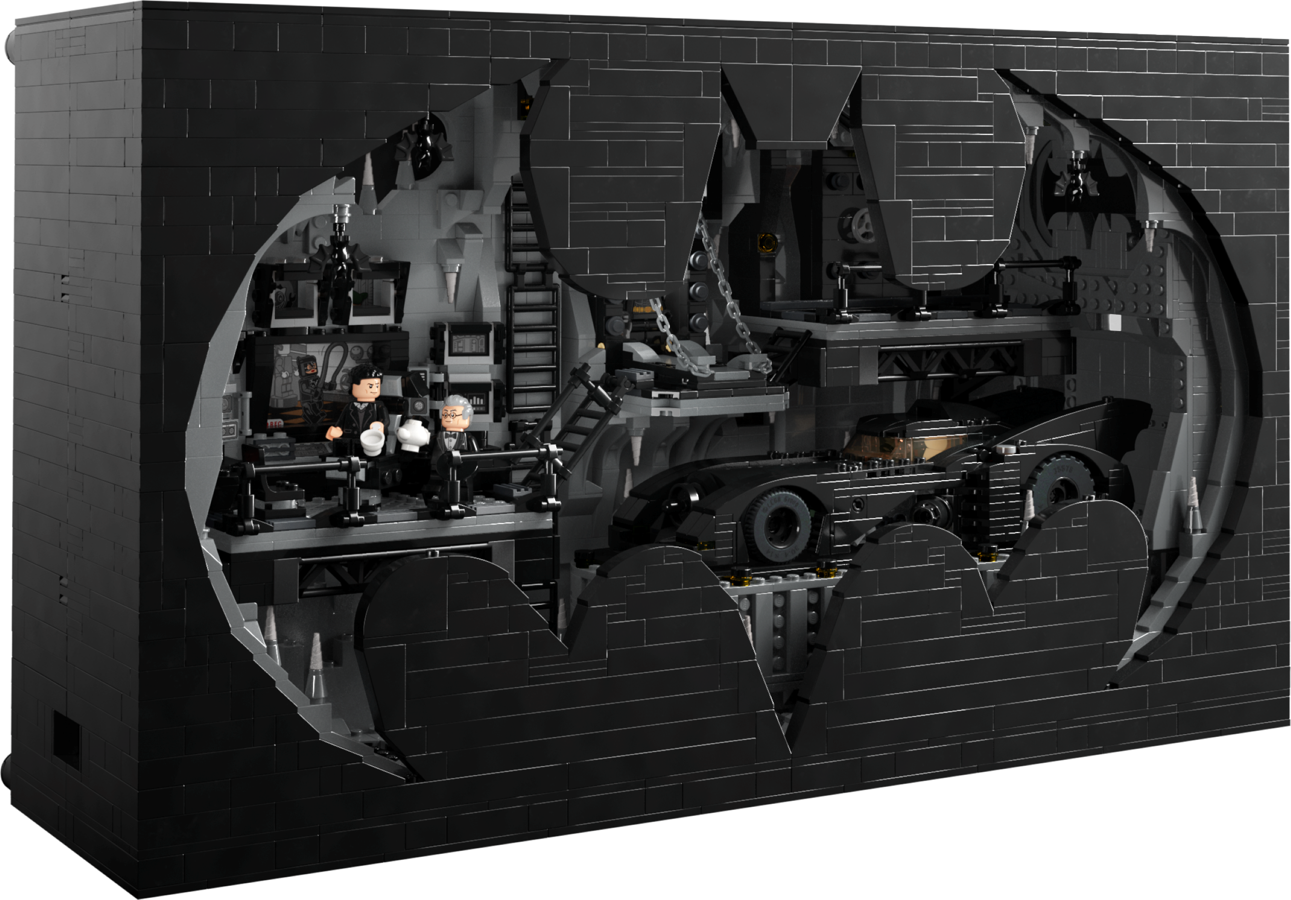 Lego Batcave Shadowbox