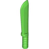 Lego Weapon Sword / Machete / Bright Green