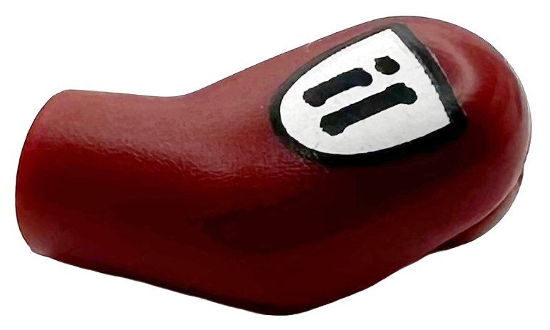 Lego Arm, Left with Black and White SW Kaminoan Emblem Pattern