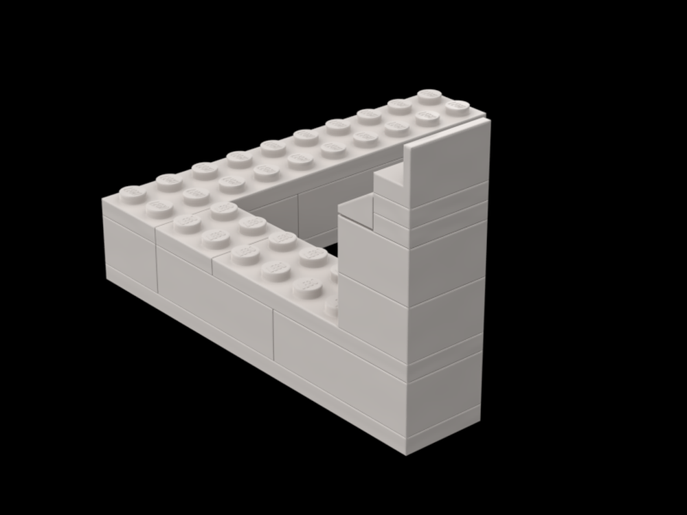 Lego Penrose triangle