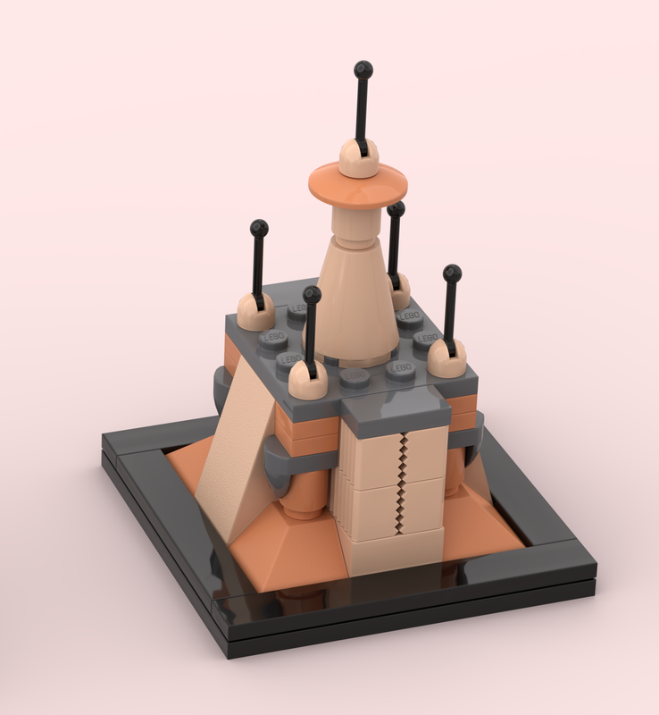 Lego Mini Jedi Temple Vesion 2