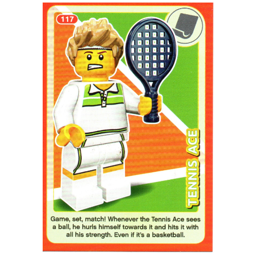 Lego Trading Card, Create the World Incredible Inventions - Tennis Ace