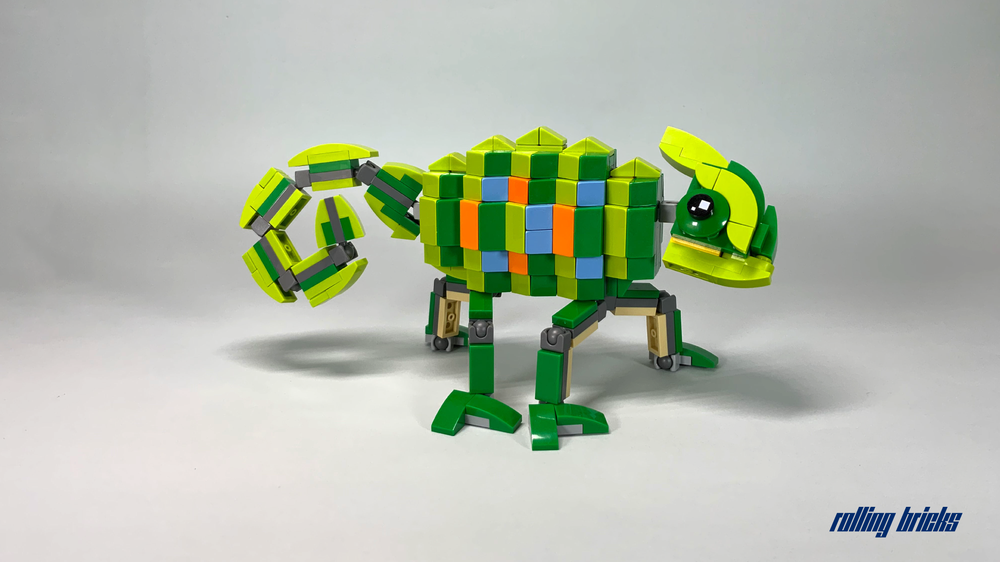 Lego Lenticular Chameleon