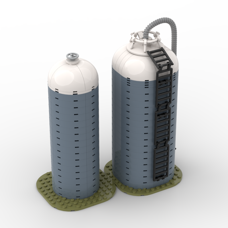 Lego Grain Silos