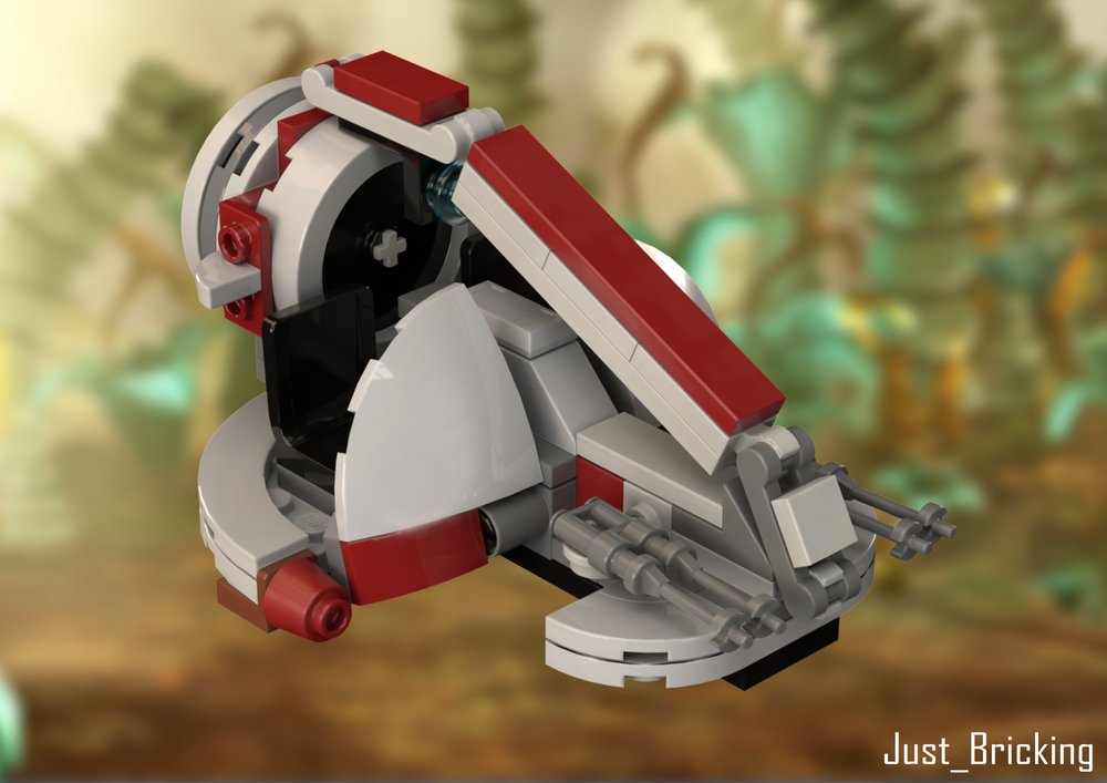 Lego 75359 Swamp Speeder mod