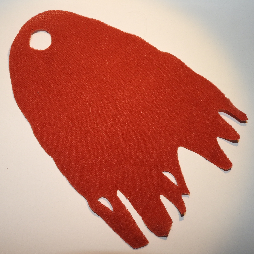 Lego Large Figure Cape, Tattered, 1 Hole