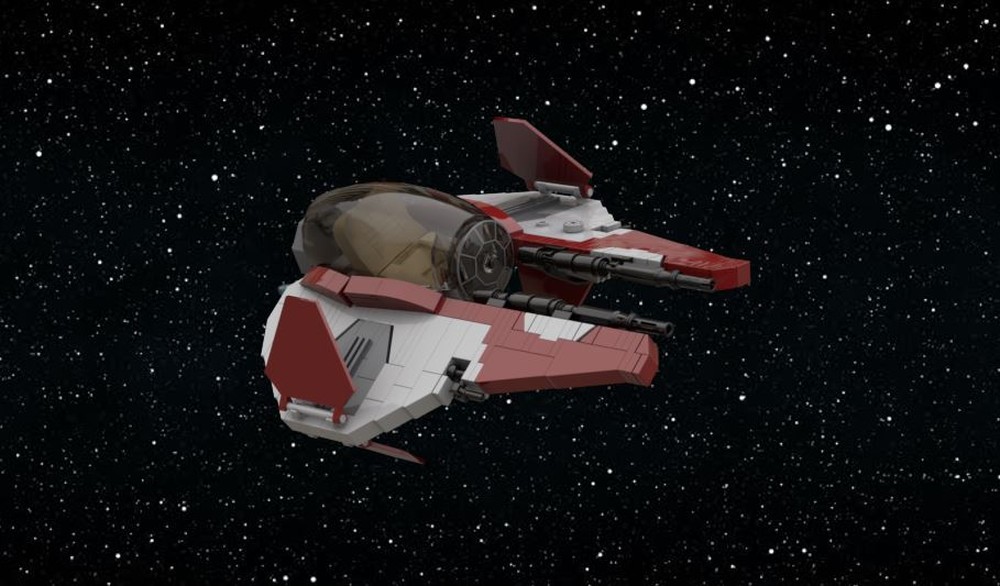 Lego Anankin and Obi Wan's interceptors