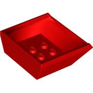 Lego Tipper Bed Small, 3 x 4 Anti-studs / Red