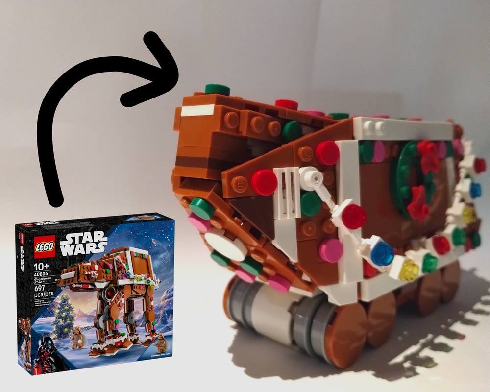 Lego (40806-1 Alternate) Gingerbread Sand Crawler