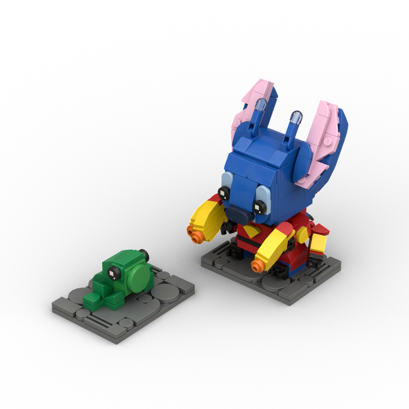Lego Stitch & the Frog