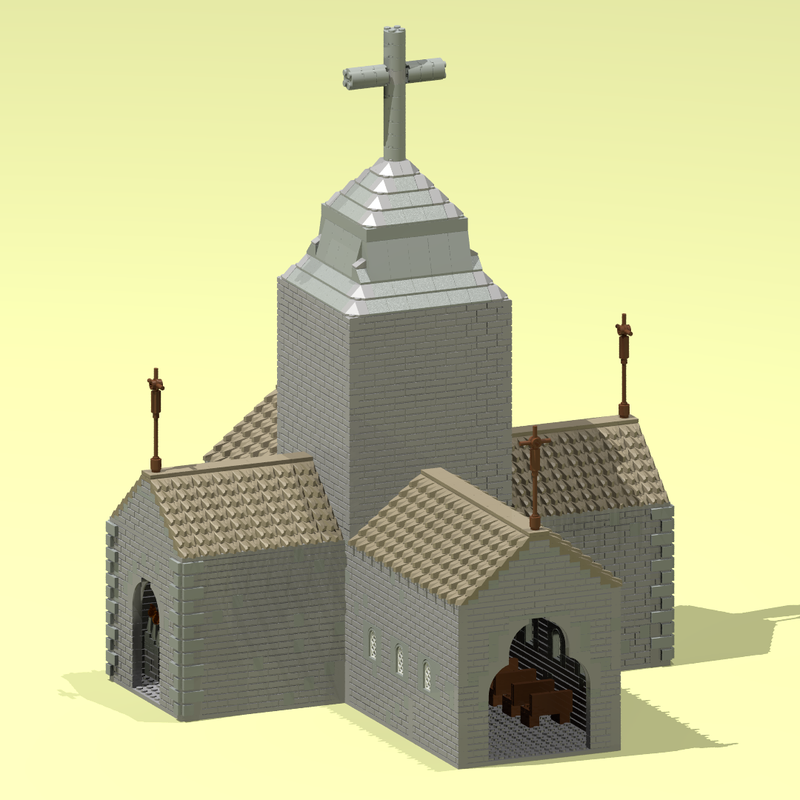 Lego Medieval Church