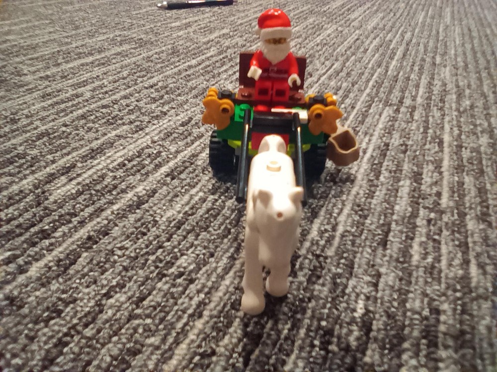 Lego Santa's carriage
