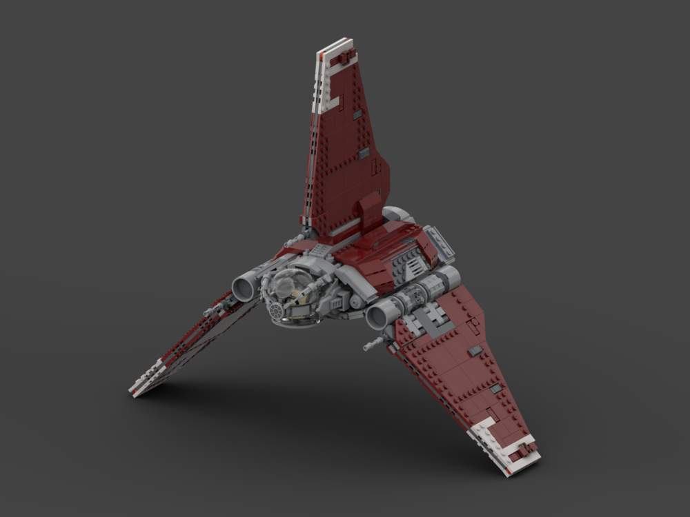 Lego UPDATED Baylan Skoll's ETA shuttle instructions