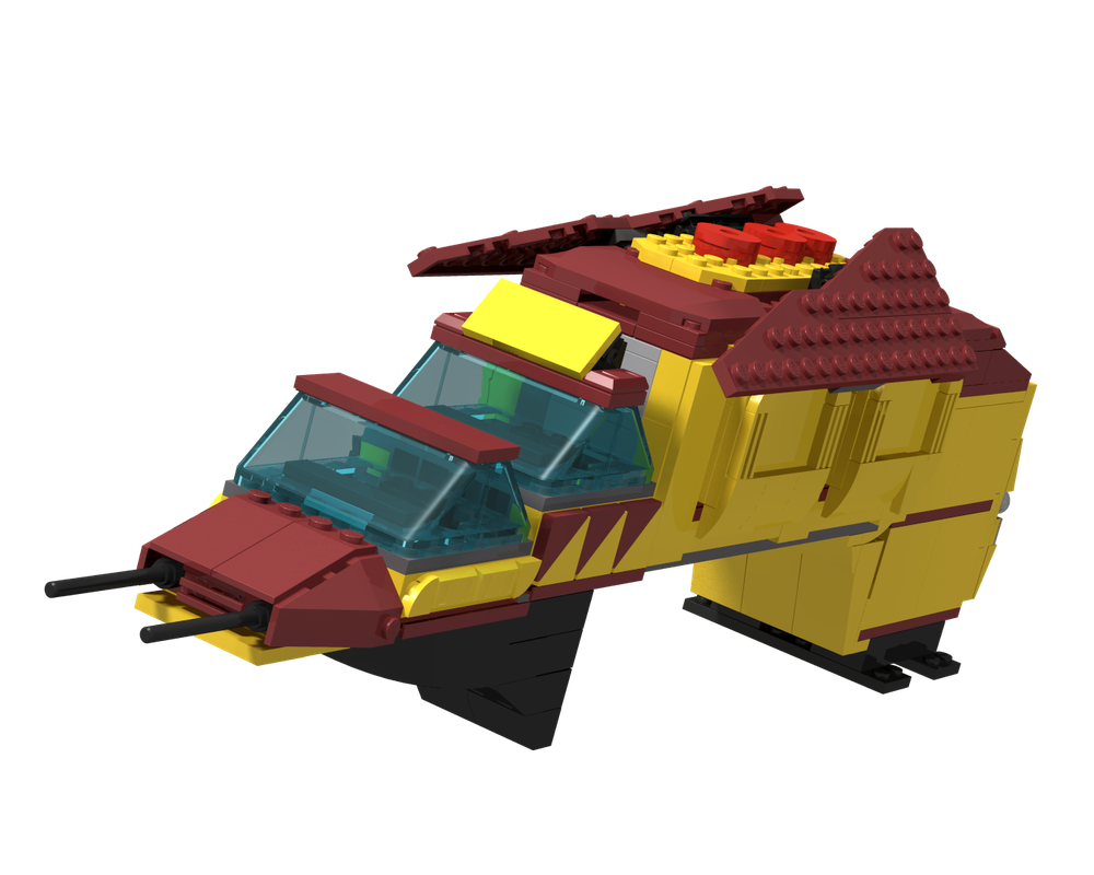 Lego Intergalactic Pizza Train