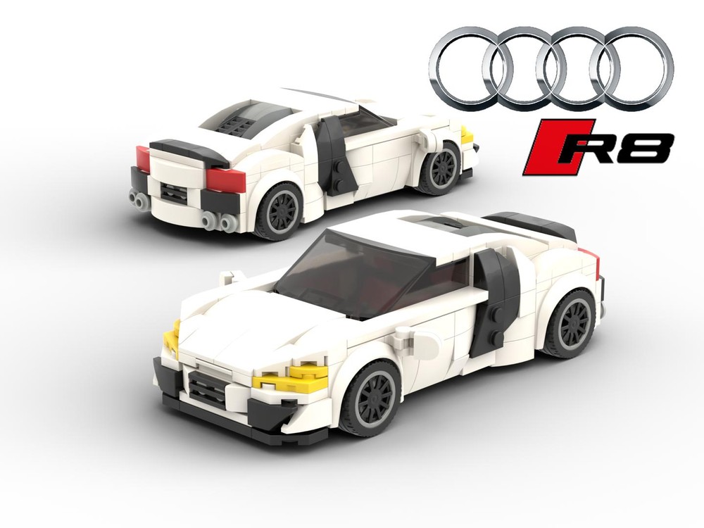 Lego Audi R8 (8 Stud Wide)