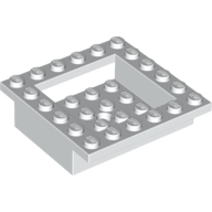 Lego Cockpit 6 x 6 x 1 Cabin Base / White