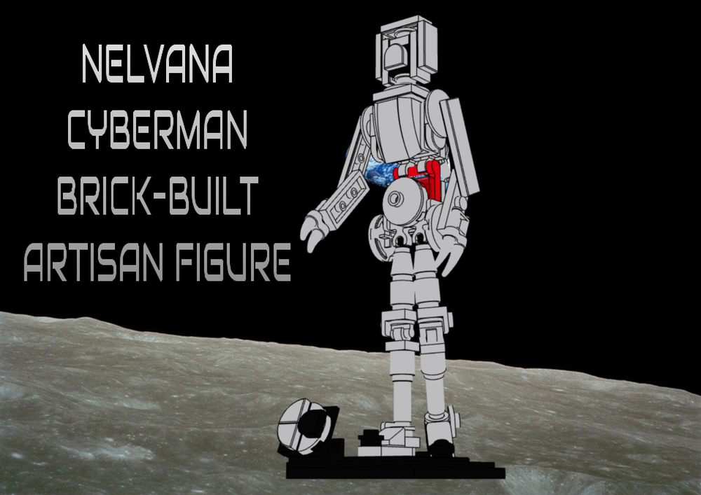 Lego Nelvana Cyberman 5.5" Action Figure