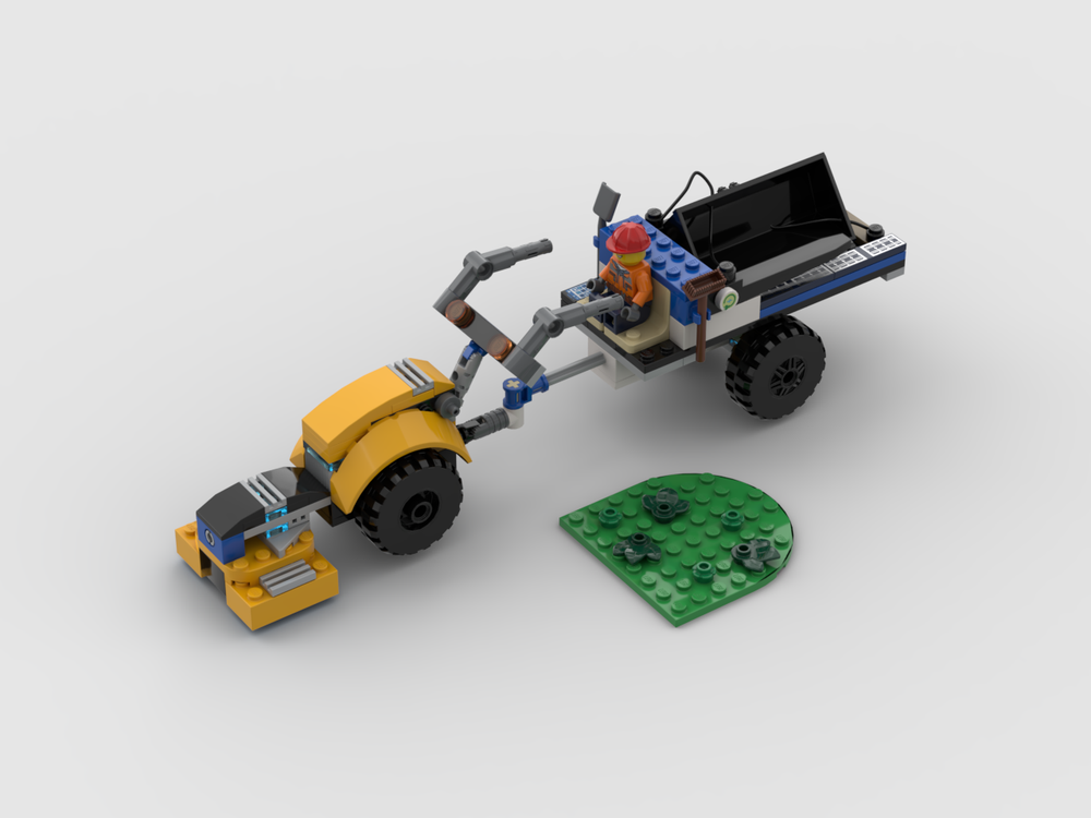 Lego 60385 Municipal Single-Axle Tractor
