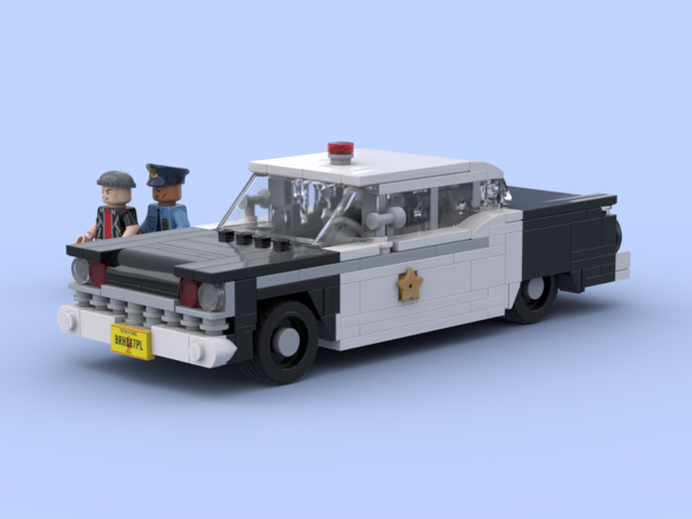Lego 1959 Ford Custom 300 Police Car