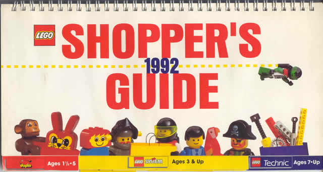 Lego 1992 Dealer US - Shopper's Guide
