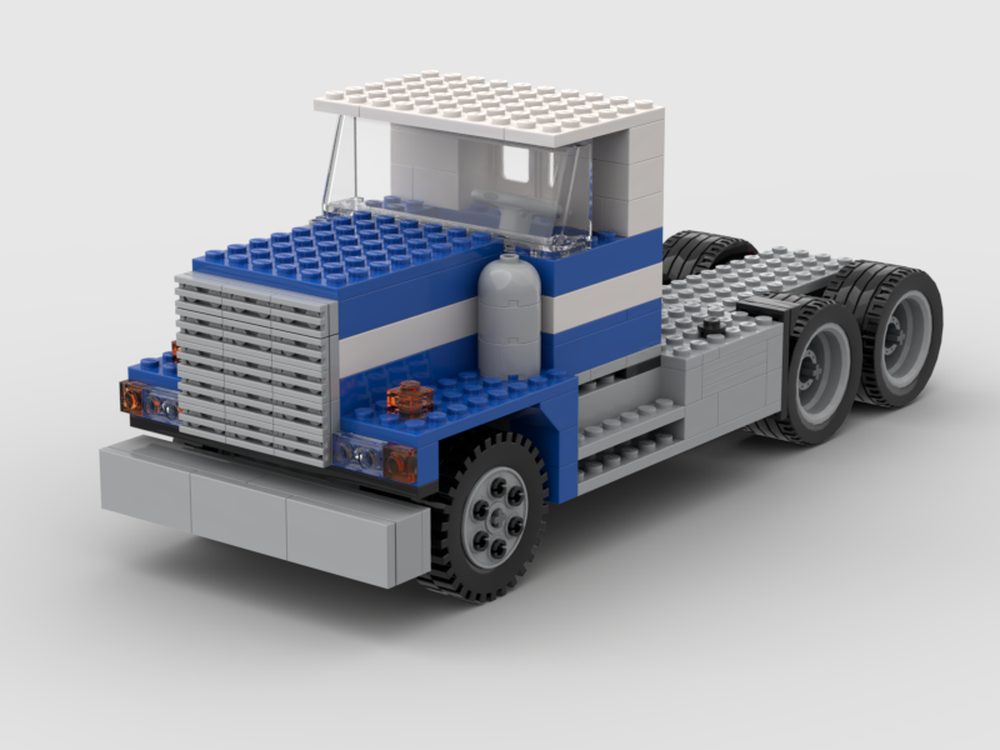 Lego 1/24 scale Semi Truck