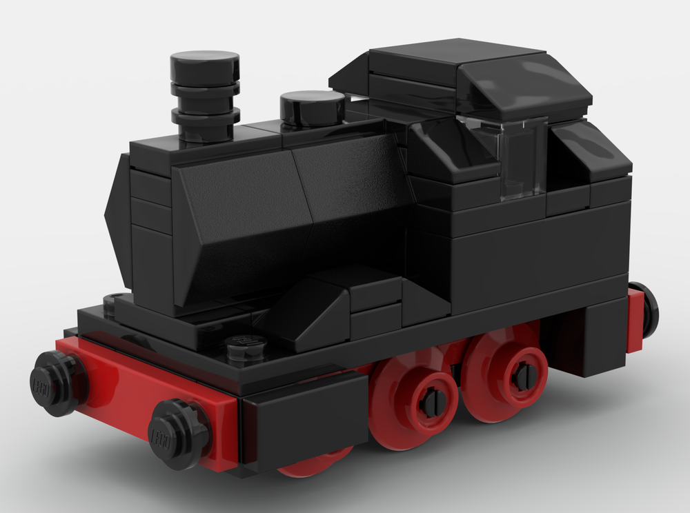 Lego Mini German Steam Locomotive