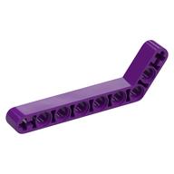 Lego Technic Beam 1 x 9 Bent (7 - 3) Thick / Purple