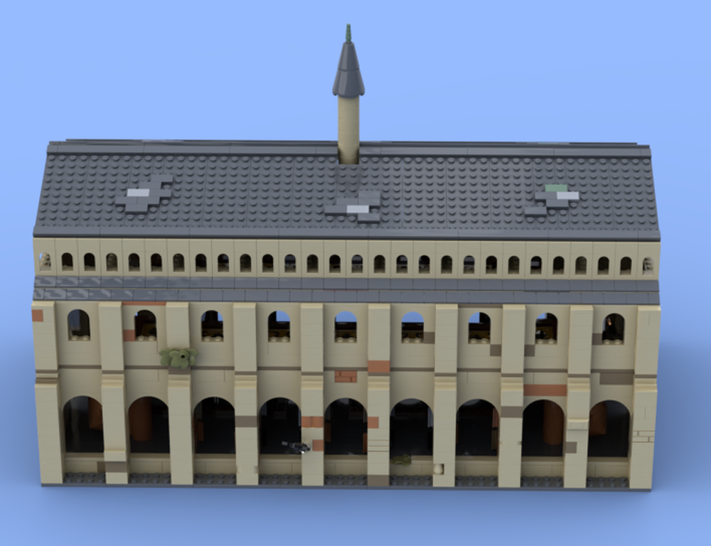 Lego hogwarts library/ long gallery