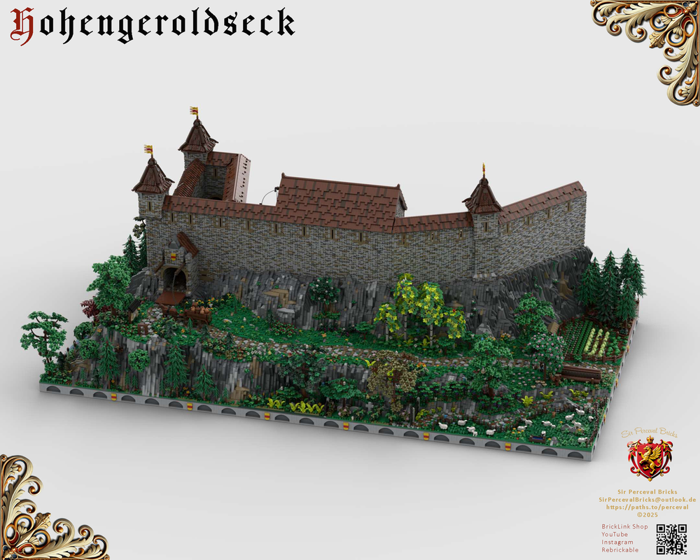 Lego Castle Part 1 Bundle - Castle Hohengeroldseck