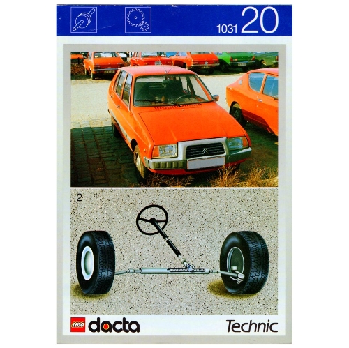 Lego Activity Booklet 20 - Advanced Steering - Set 1030