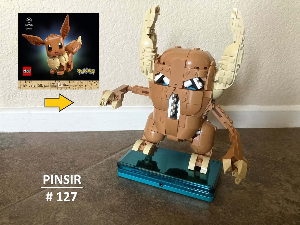 Lego Pinsir 72151 Alternate Build