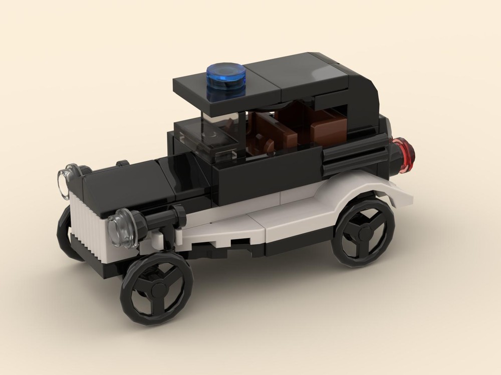 Lego Mini classic police car