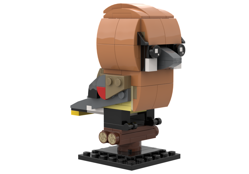 Lego Cedar Waxwing: Birdheadz