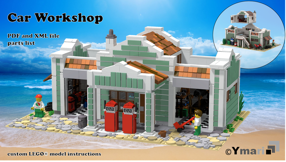Lego Car Workshop
