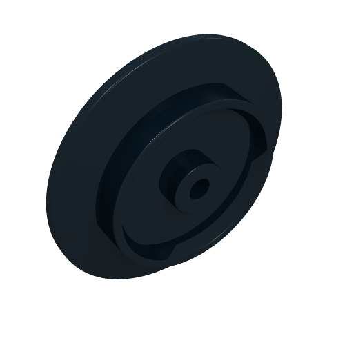 Lego Train Wheel / Black