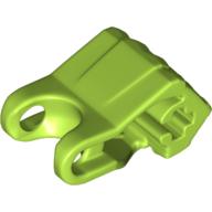 Lego Large Figure Hand, Fist with Axle Hole, 4 Fingers / Lime