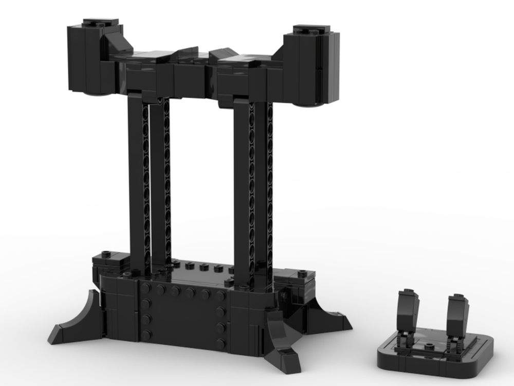 Lego Improved ISS Display Stand