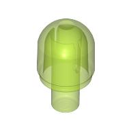 Lego Light Cover 1 x 1 Round with Internal Bar / Bionicle Barraki Eye / Trans-Bright Green
