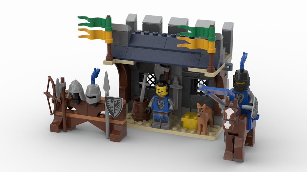 Lego 2022 Black Falcons Armor Shop