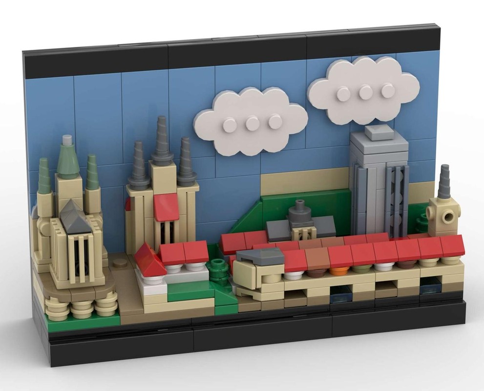 Lego Erfurt Postcard