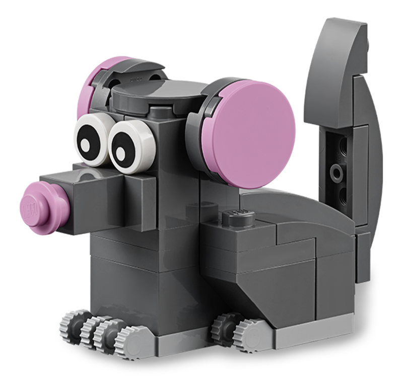 Lego Lucky the Rat