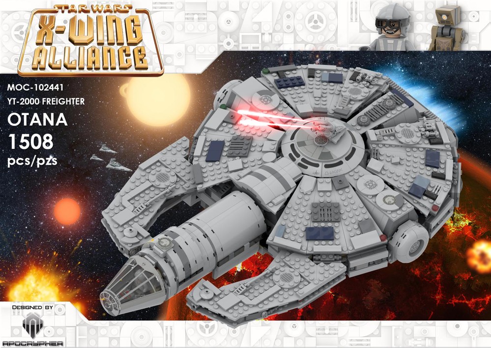 Lego YT-2000 Transport - The Otana - Playset