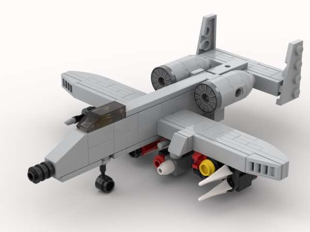 Lego A-10 Thunderbolt (''Warthog'') mini v6